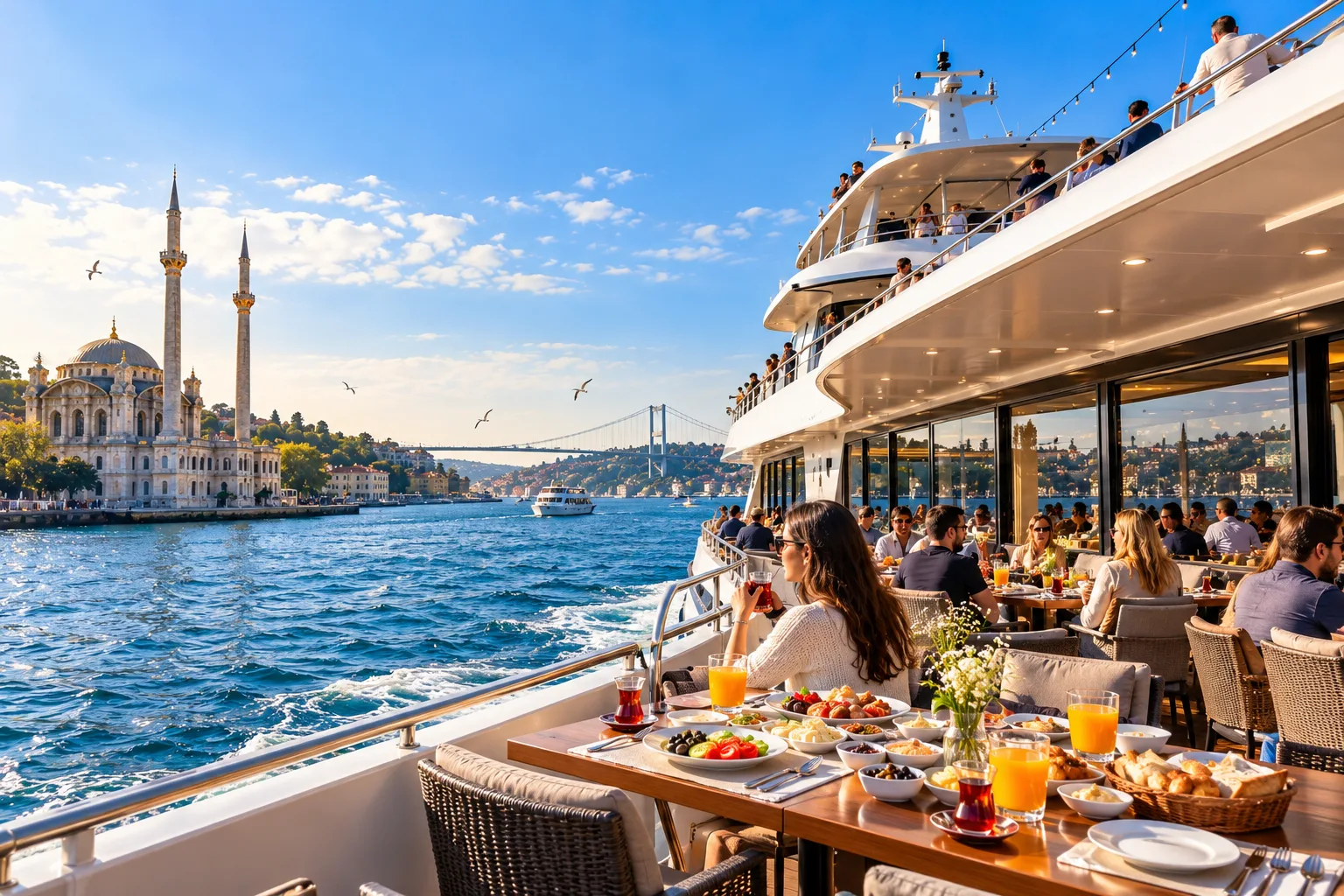 Morning Bosphorus Tour with Breakfast