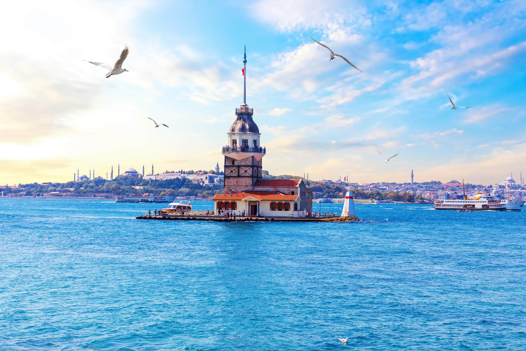 maiden-s-tower-istanbul-turkey-sea-view